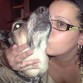 Laika y yo!!!! besito!!!!